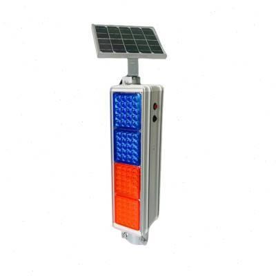 Vertical Aluminum Solar Flashing Warning Light