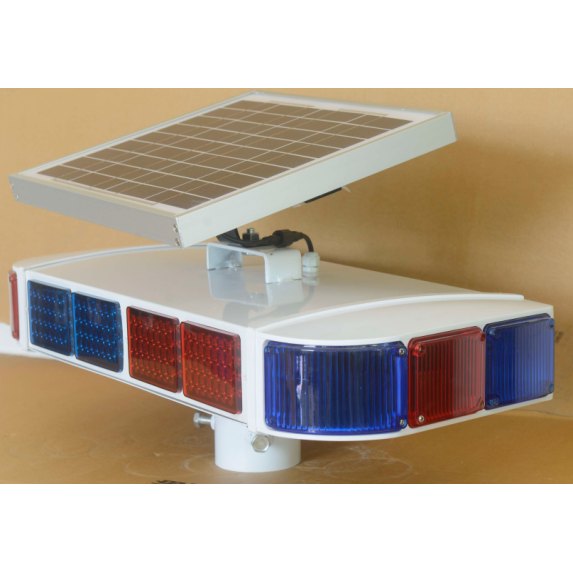 Solar Warning Light Bar, Short Row 600×300×120 mm