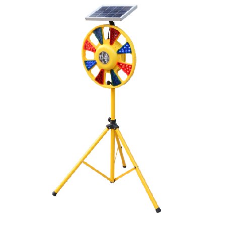 Solar Rotating Beacon Warning Light (Type B)