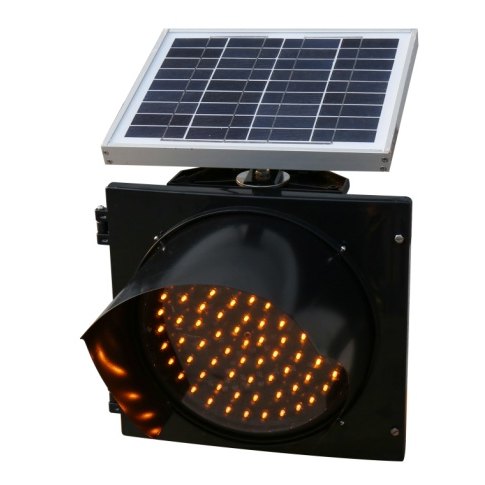 Type A Solar Yellow Flashing Light Φ300/Φ400 mm
