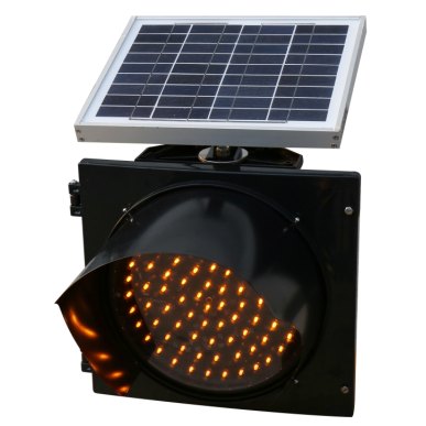 Solar Fog Warning Light 300 mm (GPS Sync)