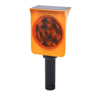 Solar Anti-Fog Yellow Warning Lamp
