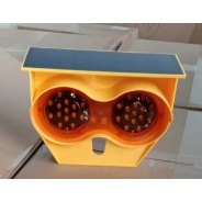 Solar Anti-Fog Cat-Eye Warning Lamp