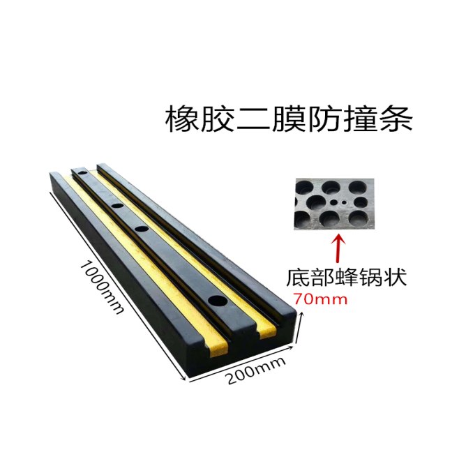 Rubber Bumper Strip (2 Reflective Films) - image 2