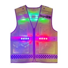 LED Flashing Safety Vest