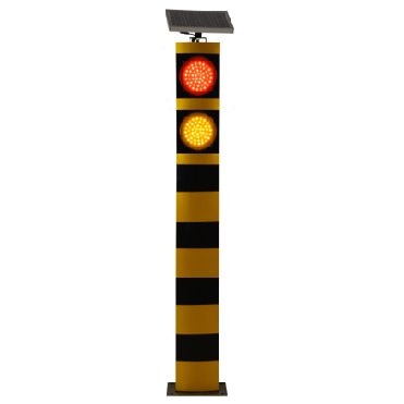 Solar Ramp Warning Post 1800 mm