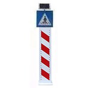 Solar Ramp Warning Post 1600 mm (Customizable Content) - image 2