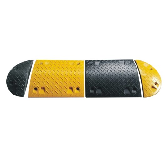 Large-Arc Rubber Speed Bump