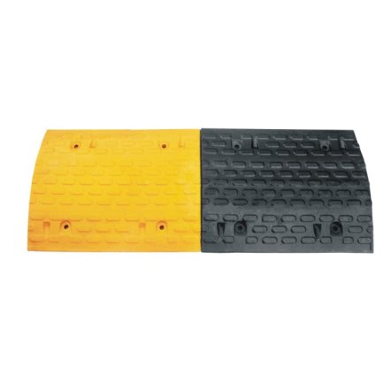 Large-Dot Rubber Speed Bump 500×400×50 mm