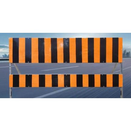 Freestanding Road Barrier Sign 1800×600 mm