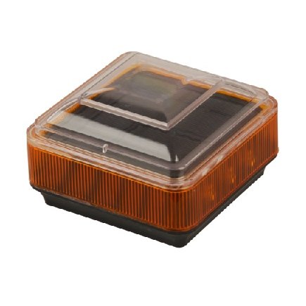 Solar Guardrail Warning Light