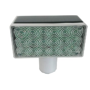 Solar Red-Blue Warning Lamp (24 LEDs) - image 2