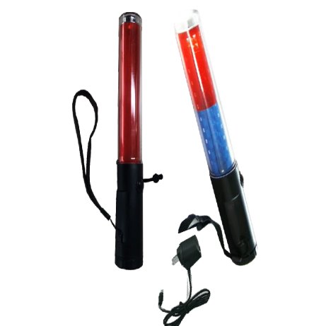 Rechargeable LED Traffic Wand