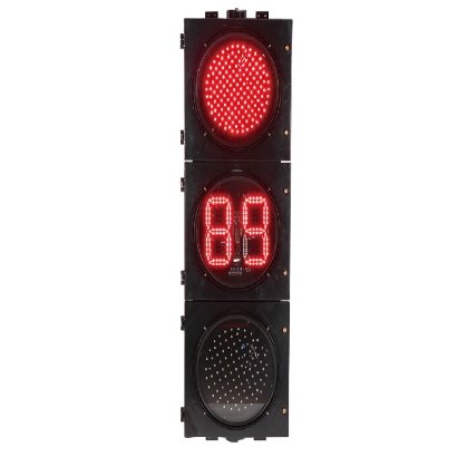 Solar Traffic Signal Head with Countdown