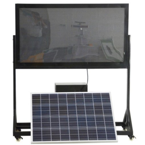 Solar LED Message Display (1400×740 mm Panel)