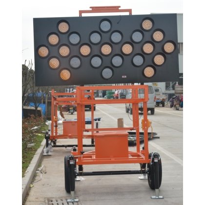 Solar Trailer with LED Display Screen